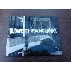 Budapesti Panoramak - Czeizing Lajos (carte fotografie, text in limba maghiara)