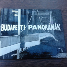 Budapesti Panoramak - Czeizing Lajos (carte fotografie, text in limba maghiara)
