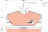 TRW GDB1030 COTEC set placute frana,frana disc