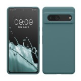Husa kwmobile pentru Google Pixel 7, Silicon, Verde, 59451.207, Carcasa