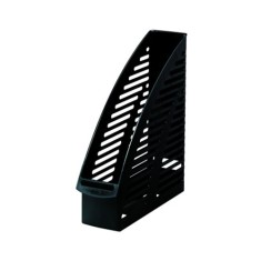 Suport dosare plastic Herlitz, Negru foto