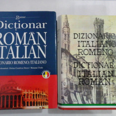 Dictionar ITALIAN-ROMAN - coordonator A. BALACI si Dictionar ROMAN-ITALIAN - coordonatori D. C. DERER si R. UTALE