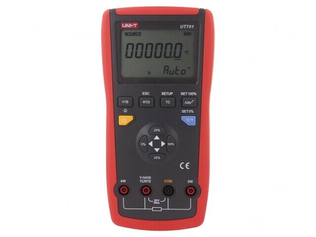 Calibrator Termocuplă UT701 cu Iluminare