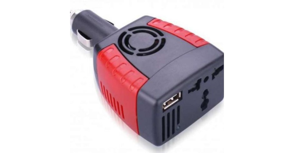 Invertor 75w pentru bricheta auto 12V - 220V | Okazii.ro