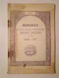 Memoriile Arhiepiscopului și Mitropolitului Andrei Șaguna din anii 1846-1871 (1923)