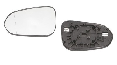 Geam oglinda exterioara cu suport fixare Lexus Rx (Al20), 11.2015-; Nx (Az10), 08.2014-, Stanga, incalzita; geam asferic; cromat foto