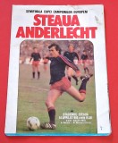 Program meci fotbal STEAUA BUCURESTI - ANDERLECHT BRUXELLES (Semifinala CCE 16.04.1986)