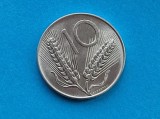 10 Lire 1977 Italia-UNC-luciu de batere