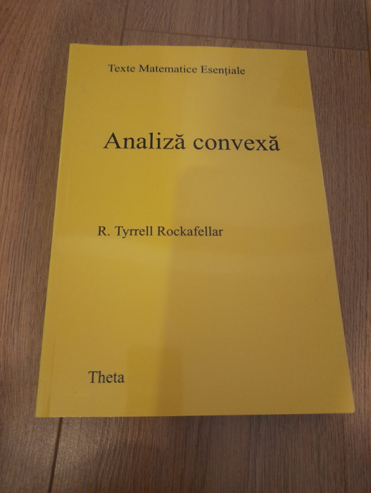ANALIZA CONVEXA - R. TYRELL ROCKAFELLAR