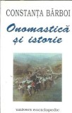 Onomastica si istorie - Constanta Barboi
