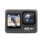 Camera de actiune HouDeOS ecran dublu, 6-AXIS EIS Anti-Shake 4K 60FPS