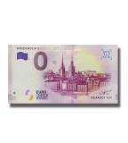 !!! 0 EURO SOUVENIR - SUEDIA , STOCKHOLM , ORASUL VECHI - 2019.1 - UNC // NU TRIMIT PRIN CURIER