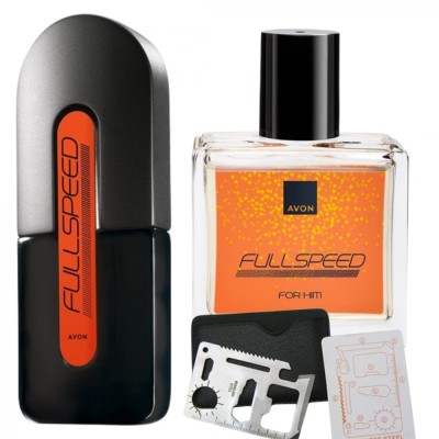 Set apa de toaleta Full Speed pentru El (75 ml, 30 ml) si card multifunctional de supravietuire, otel inoxidabil foto