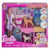 Barbie you can be anything set clinica veterinara fast cast cu accesorii, Mattel