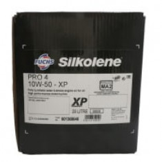 Ulei Motor 4T SILKOLENE PRO 4 10W50 20l, API SN JASO MA-2 synthetic bio-degradable packaging; ester