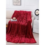 Cumpara ieftin Patura Cocolino Moale Soft pentru Pat Dublu, Rosu - PIT417