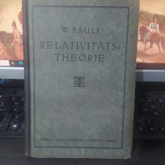 W. Pauli, Relativitatstheorie, Teoria relativității, Teubner, Berlin 1921, 054