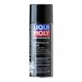 Cumpara ieftin Spray alb Liqui Moly ungere lant MOTORBIKE 400ML