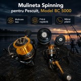Mulineta Spinning pentru Pescuit, Model BC 5000