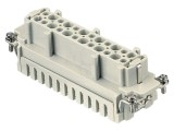 Conector HDC mamă 24+PE, 16A