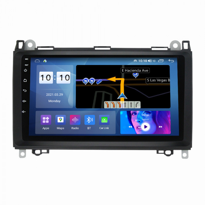 Navigatie Mercedes Vito Sprinter A/B , Android, 9Inch, 2GB RAM, Bluetooth, WiFi