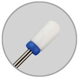 Ceramic Burr - cap ceramic pentru freză - cilindru rotunjit, mediu (F07)