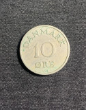 Moneda 10 ore 1955 Danemarca