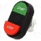 Intrerupator dublu, 22mm, seria MPD, IP66, ABB - 1SFA611144R1106