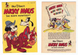 Walt Disney&#039;s 1952 Mickey Mouse Feb. no.2 german language 16 colour pages