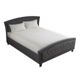 Cumpara ieftin Pat dublu Camaro, Pako World, Textil, Antracit, 160x200 cm