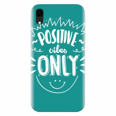 Husa silicon pentru Apple Iphone XR, Positive Vibes foto