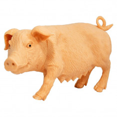 Figurina porc 12 cm DY1005, Bej foto