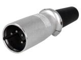 Mufă XLR 4-Pin Tată pe Cablu Drept