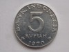 5 RUPIAH 1970 INDONEZIA, Asia