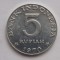 5 RUPIAH 1970 INDONEZIA