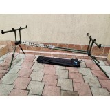 Rod pod EASTSHARK SBN130 pentru 4 lansete cu 4 picioare ( Duo Pod )