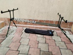 Rod pod EASTSHARK SBN130 pentru 4 lansete cu 4 picioare ( Duo Pod )