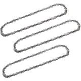 Lanț de ferăstrău mini de 3 piese, 8 inch, 45TG, lanț de &icirc;nlocuire pentru ferăstrău mic, lanț de ferăstrău pentru tăierea ramurilor &icirc;n grădină