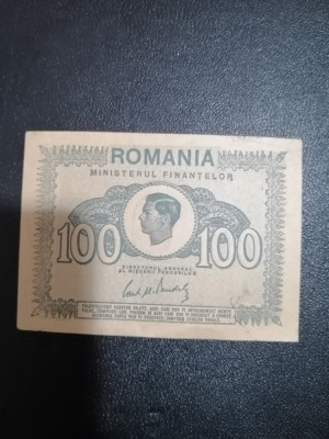 Bancnota 100 Lei - 1945 foto