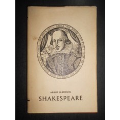 Mihnea Gheorghiu - Scene din viata lui Shakespeare (1964, editie cartonata)