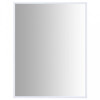 Oglindă, alb, 80x60 cm