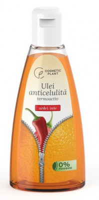 Ulei anticelulita termoactiv cu ardei iute 200ml cosmetic plant foto