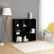 vidaXL Bibliotecă, negru, 98x29x97,5 cm, lemn prelucrat 801126