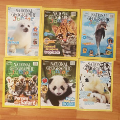 Set 6 reviste National Geographic Junior