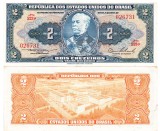 Brazilia 2 Cruzeiros 1958 P-151 aUNC
