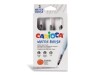 Set 3 Pensule cu Rezervor Carioca, Varfuri Diverse, Ideal Acuarela si Caligrafie