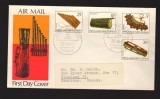 CPIB17088 INTREG POSTAL - PAPUA NOUA GUINEE 1969, PORT MORESBY, INSTRUMENTE MUZI