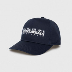 Napapijri șapcă culoarea bleumarin, cu model NP0A4GAZ1761-NP176