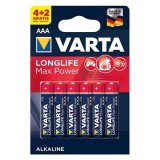 Cumpara ieftin Baterie alcalina AAA LR03 max power Varta BL 6buc