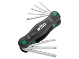 Set Chei Torx&reg; WIHA 8 piese, Oțel Crom-Vanadiu, Cod 25130, cu Protecție